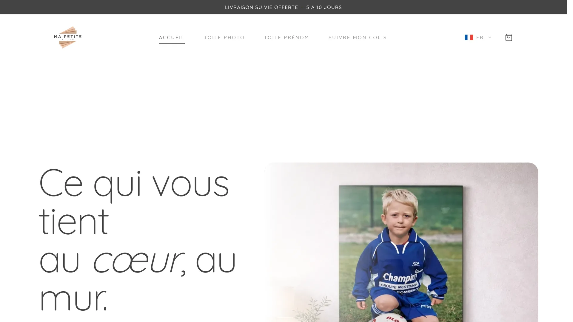 Aperçu du projet Ma Petite Toile